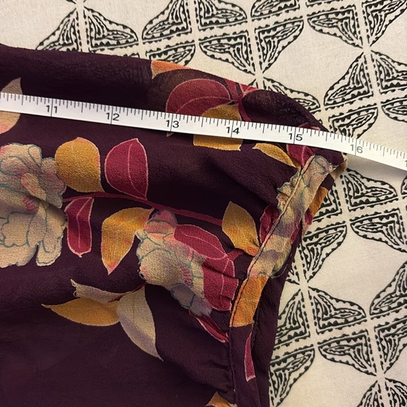 2/$20 ANTHROPOLOGIE Moulinette Soeurs Silk Top size 4 - Picture 10 of 11